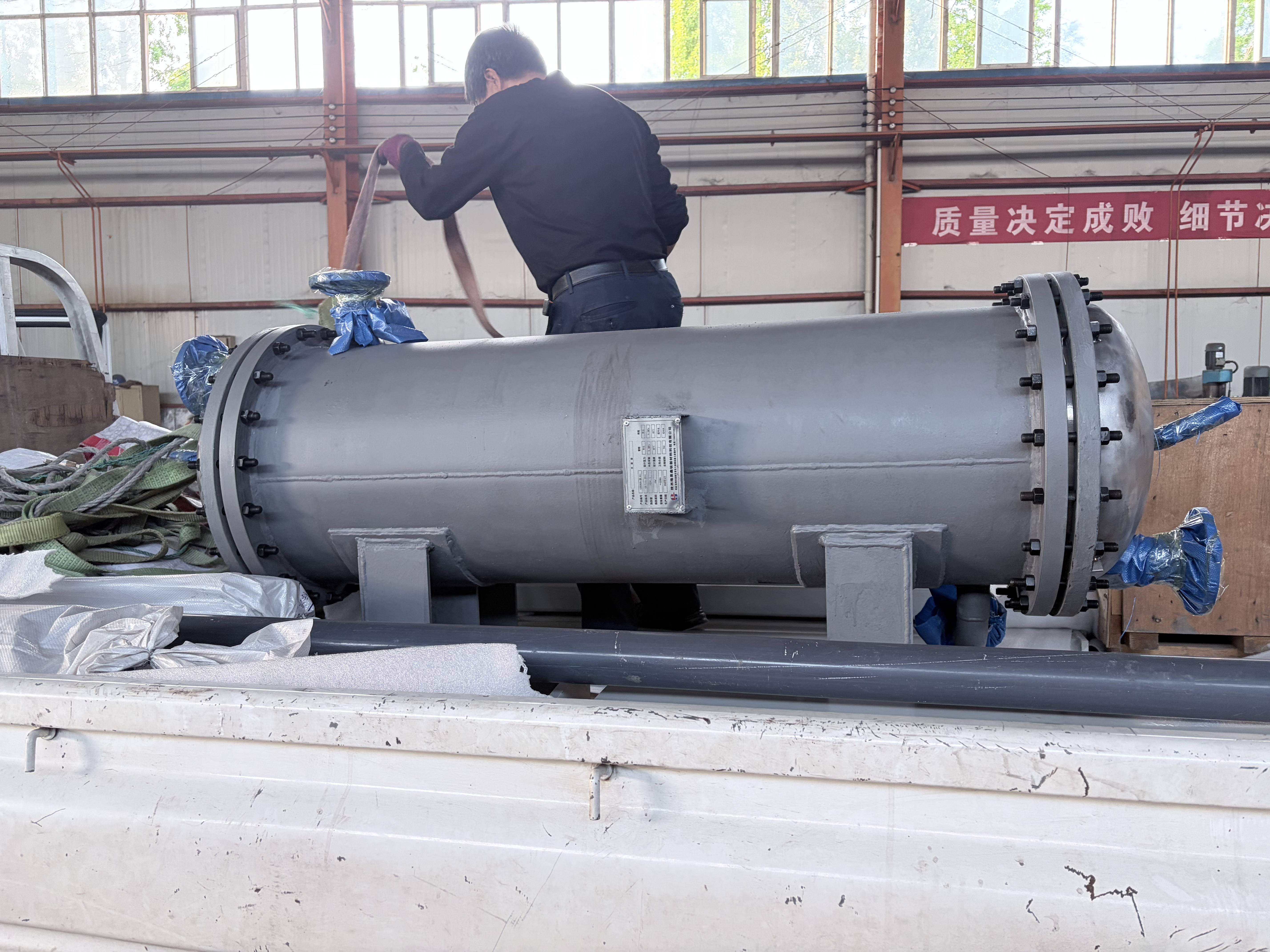 钛换热器设备展示