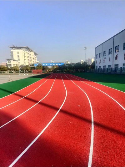 石家庄市体育场塑胶跑道