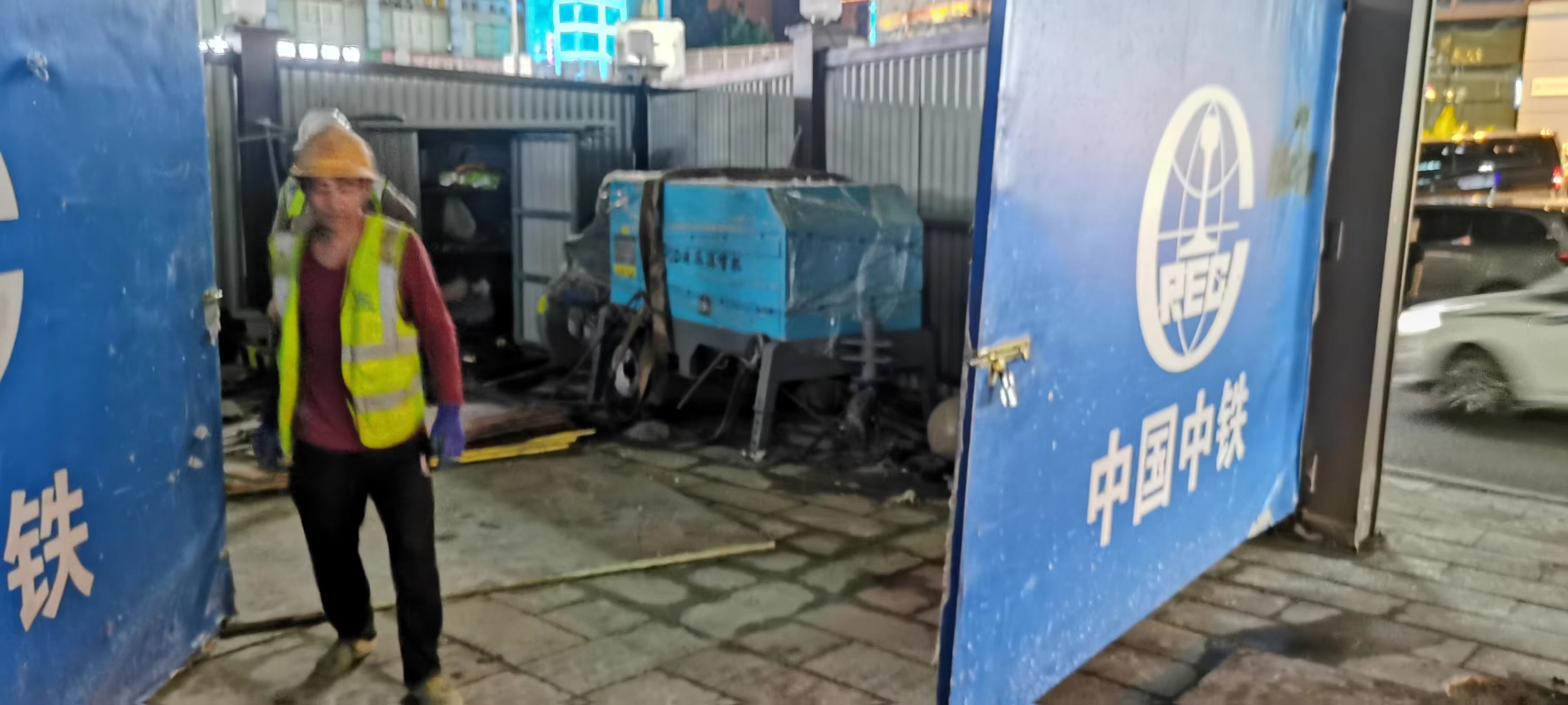 湿喷机设备展示