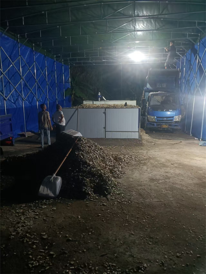 热泵烘干房工作示意图