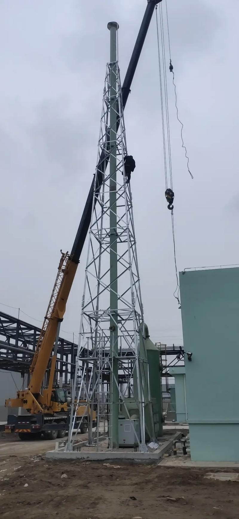 烟筒塔结构细节