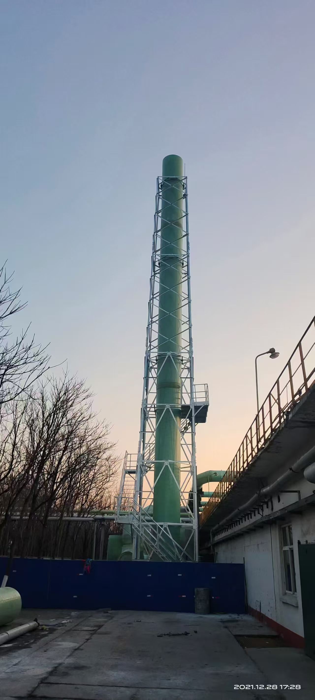 烟筒塔结构细节