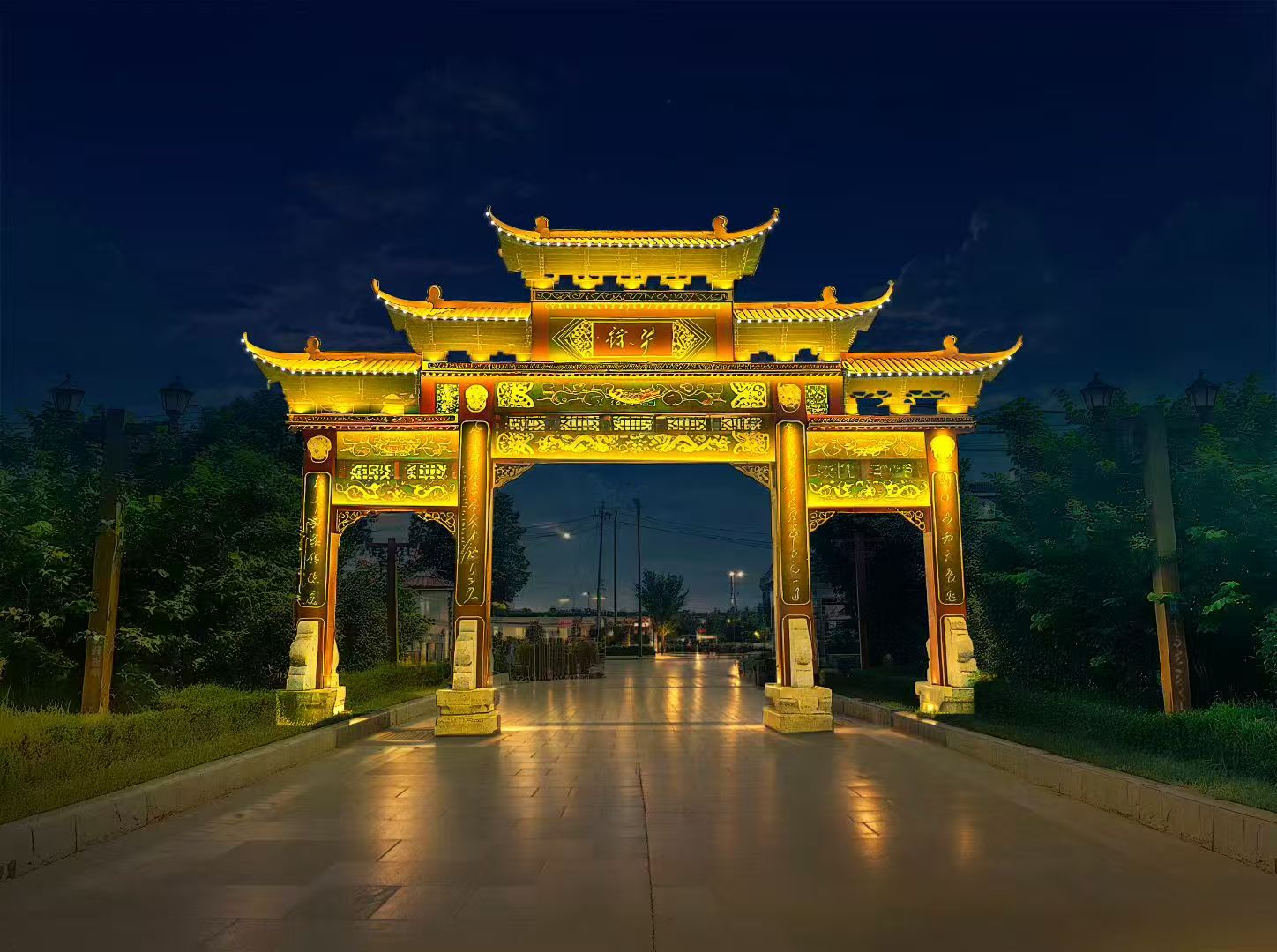 石牌坊设计展示