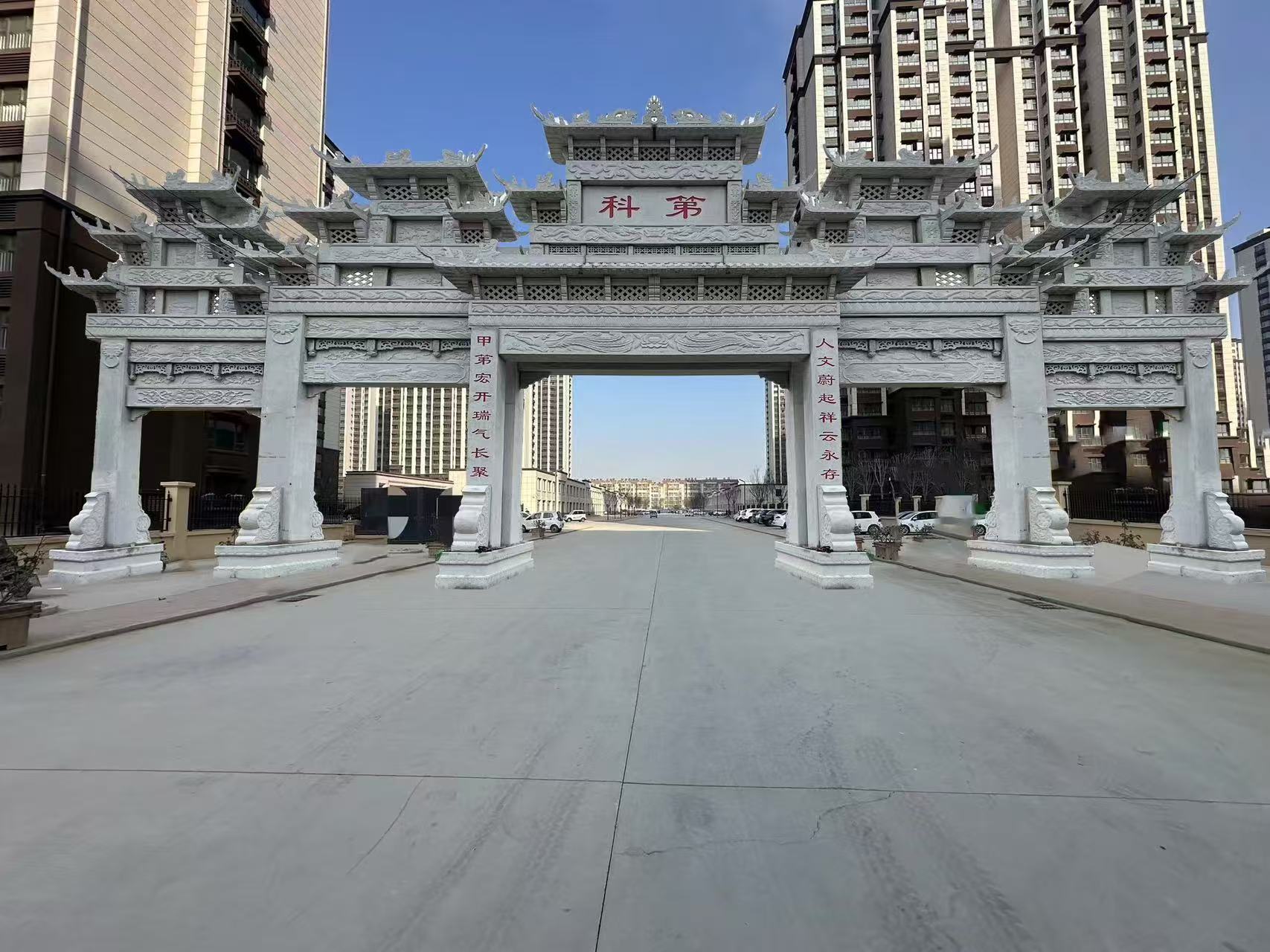 上海石牌坊厂家怎么联系？石雕牌坊采购与供应商推荐