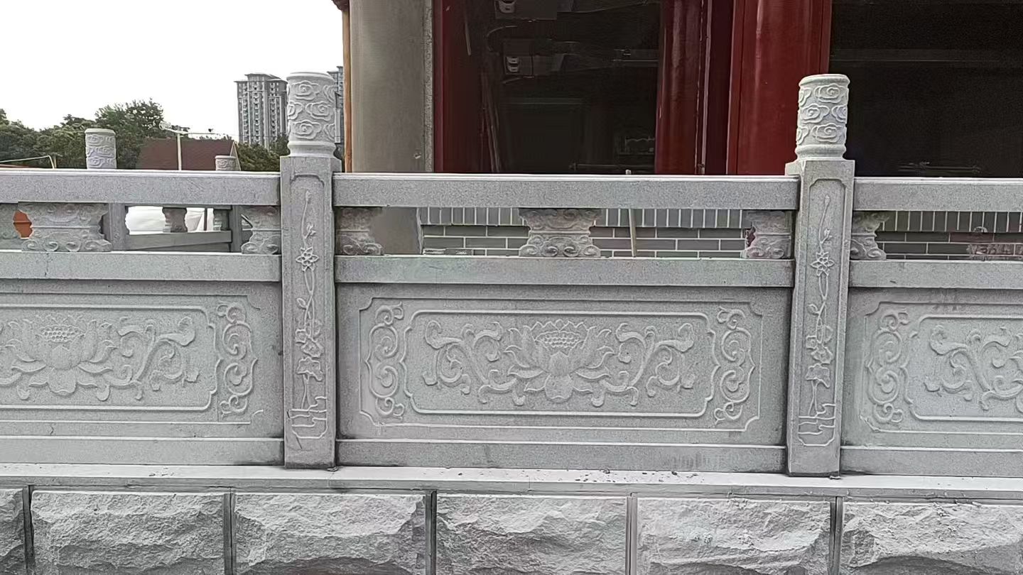 石栏杆细节展示