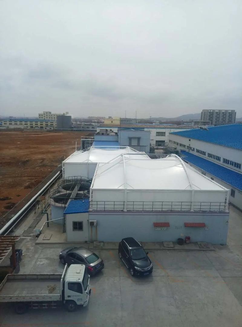 污水池膜结构加盖工程案例