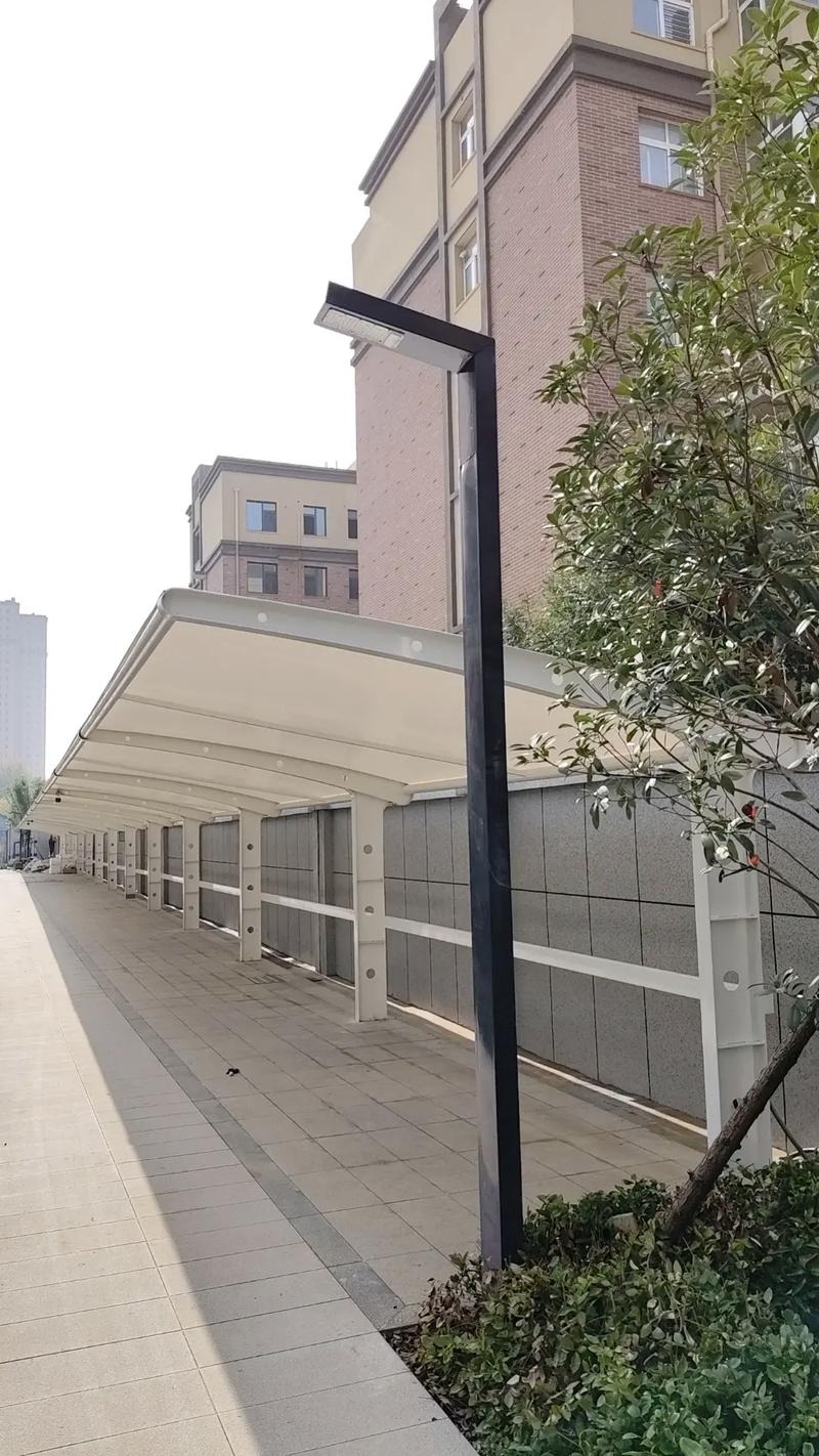 膜结构车棚应用案例
