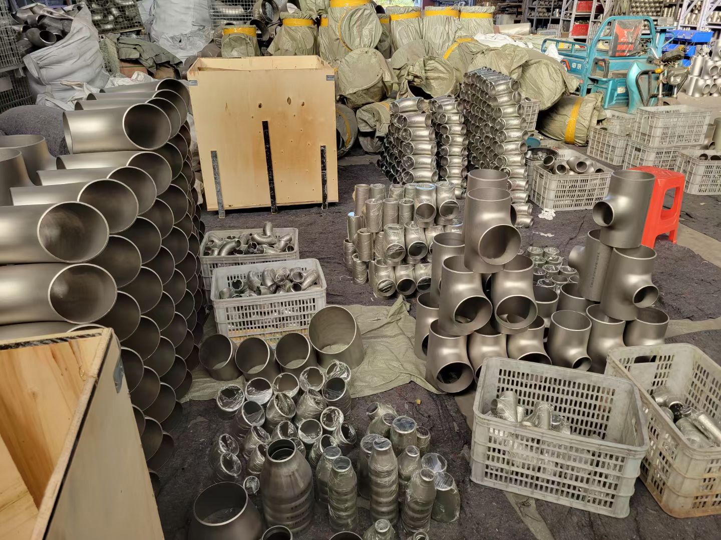 不锈钢管件产品展示