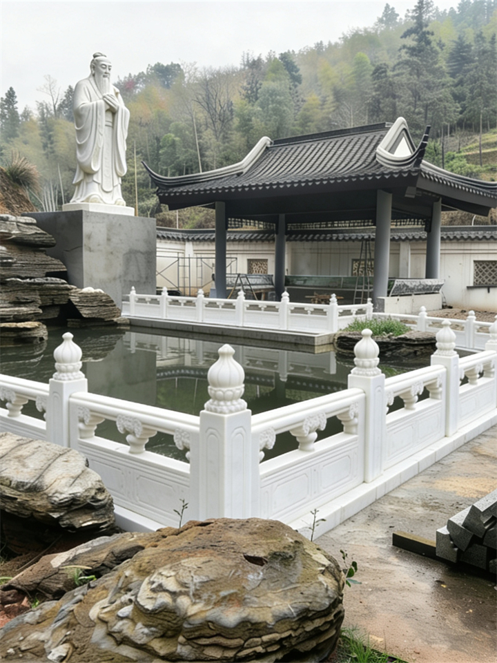 石雕栏杆应用场景