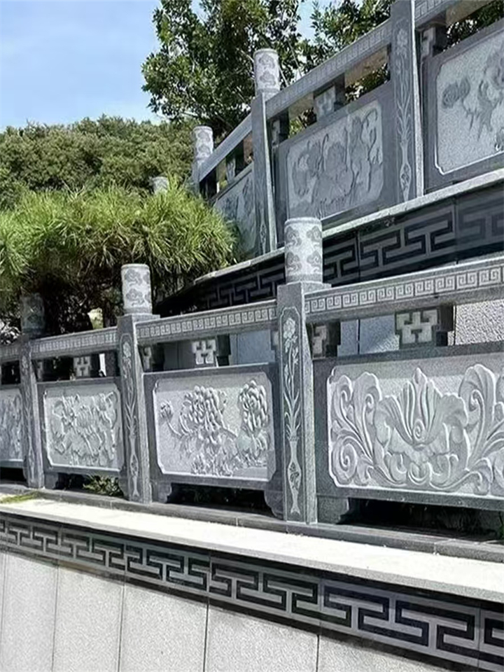 石雕栏杆应用