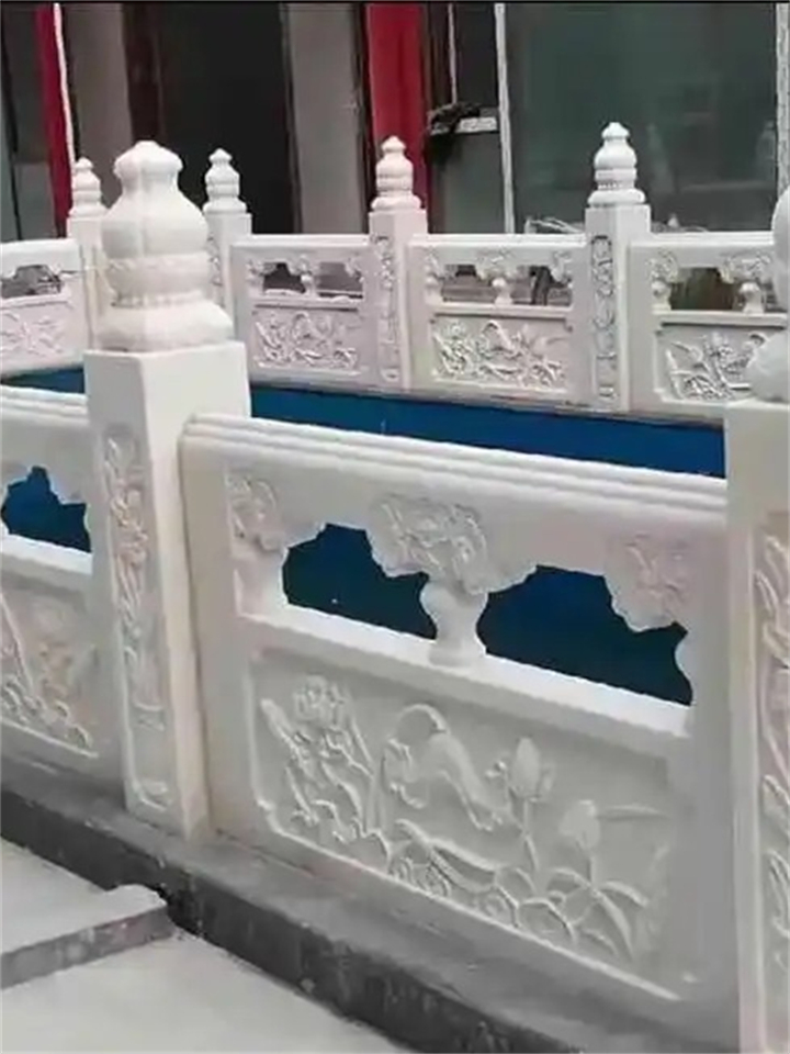 汉白玉栏杆展示