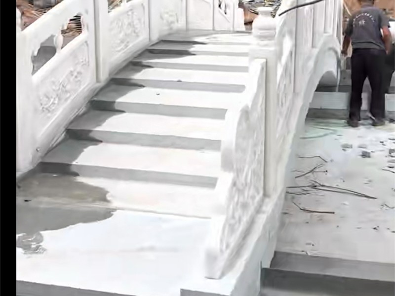 石材栏杆细节展示