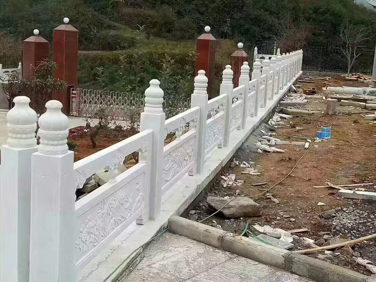 石雕栏杆工程案例