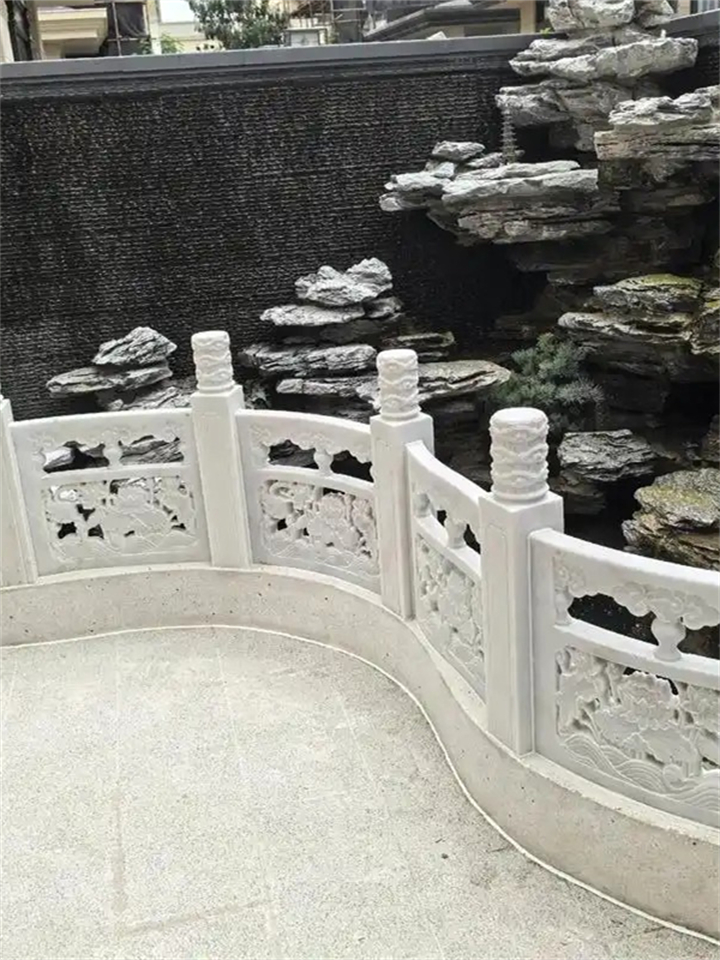 石雕栏杆工艺细节
