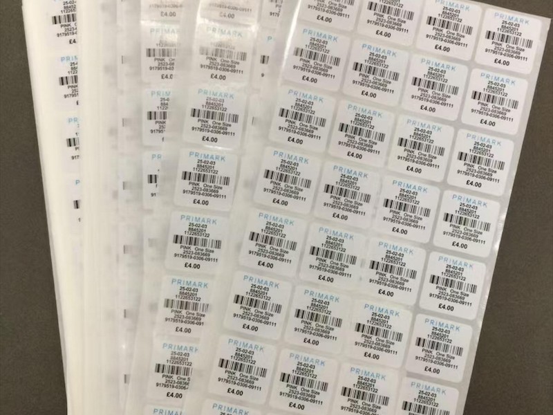 不干胶标签产品展示